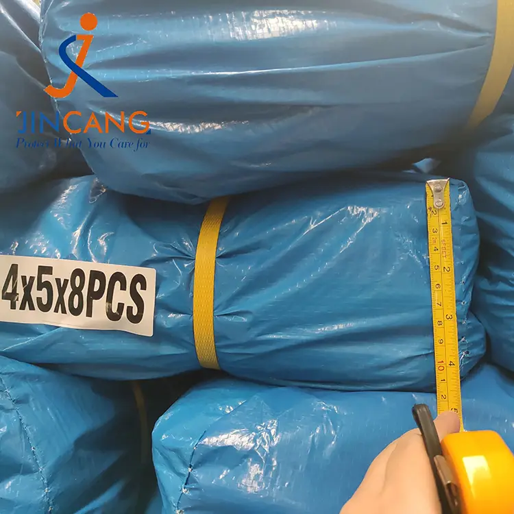 110g ब्लू पे टार्पुलिन