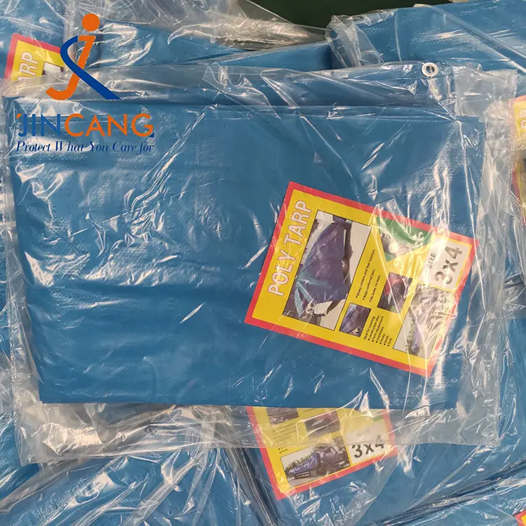 110g ब्लू पे टार्पुलिन