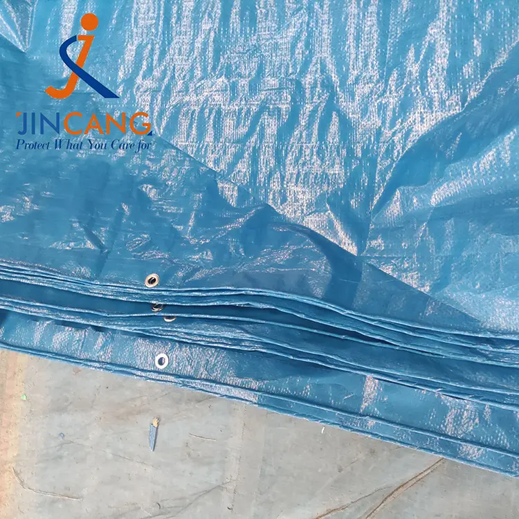 110g ब्लू पे टार्पुलिन