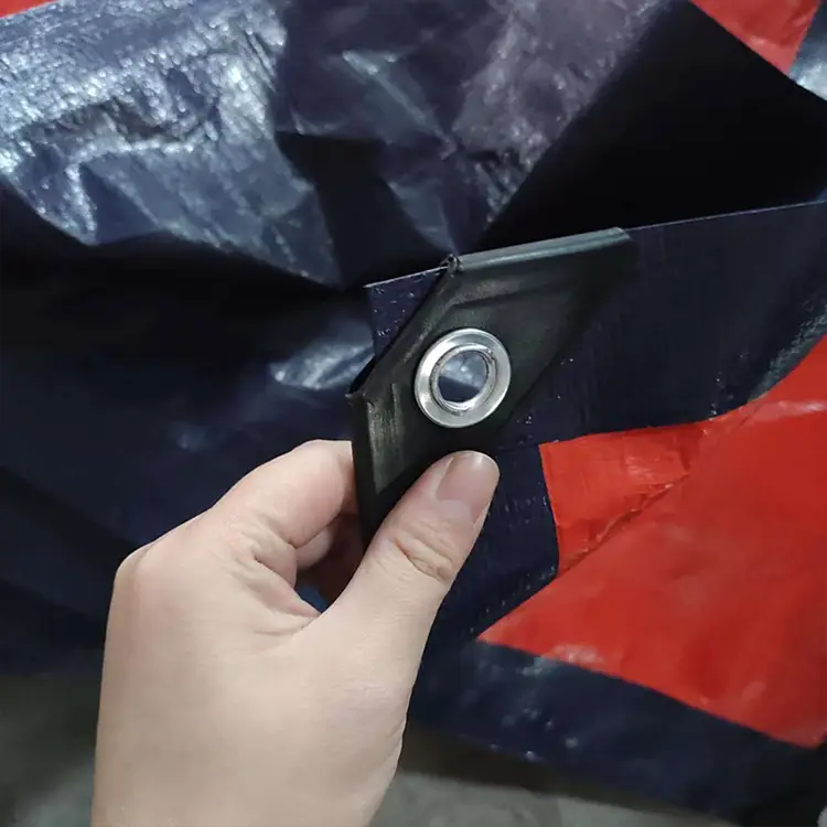 150gsm ऑरेंज पे टार्पुलिन रोल