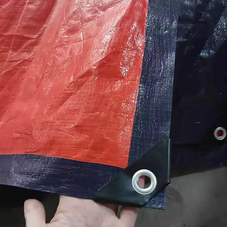 150gsm ऑरेंज पे टार्पुलिन रोल