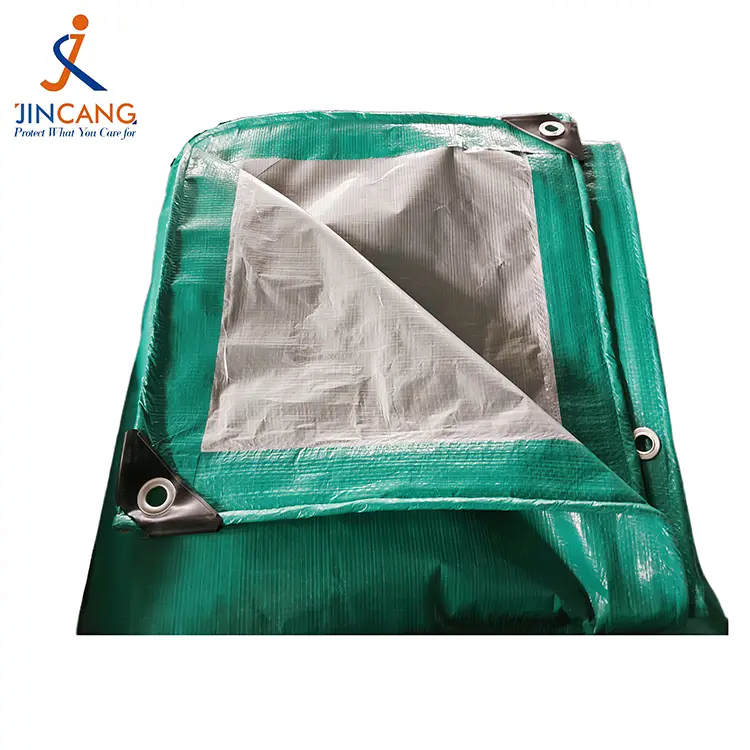विश्वसनीय आउटडोर सुरक्षा के लिए 120GSM हरा सिल्वर PE तिरपाल क्यों चुनें?