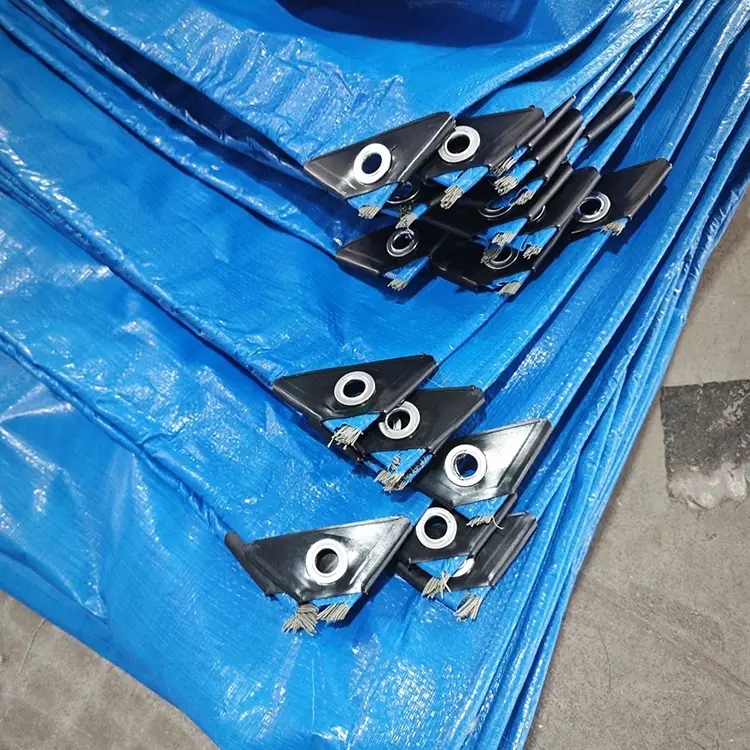 नीला 150gsm पे टार्पुलिन