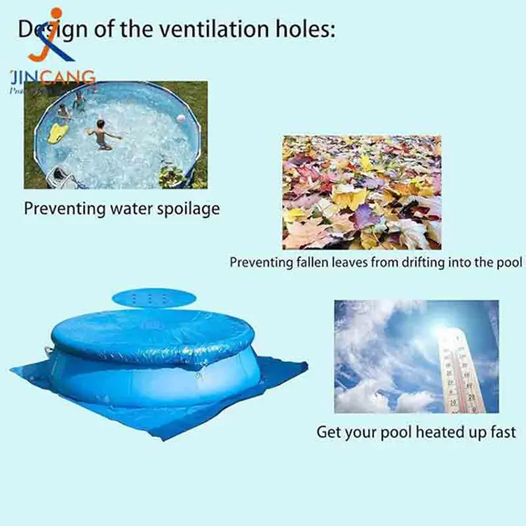 आउटडोर वॉटरप्रूफ फोल्डिंग स्विमिंग पूल कवर