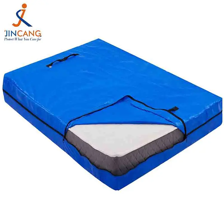 Zippered Pe गद्दे भंडारण बैग